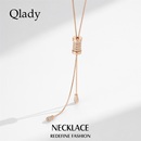 配饰吊坠 2025新款 毛衣链长款 项链轻奢高级感饰品吊坠锁骨链女款