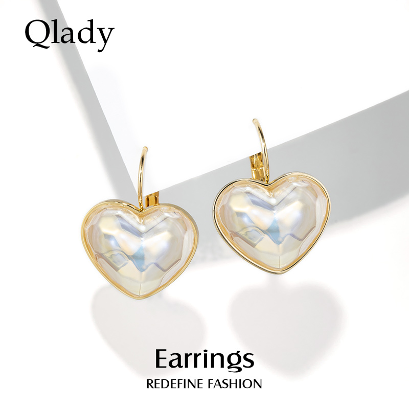 耳饰女爱心耳环小众气质独特