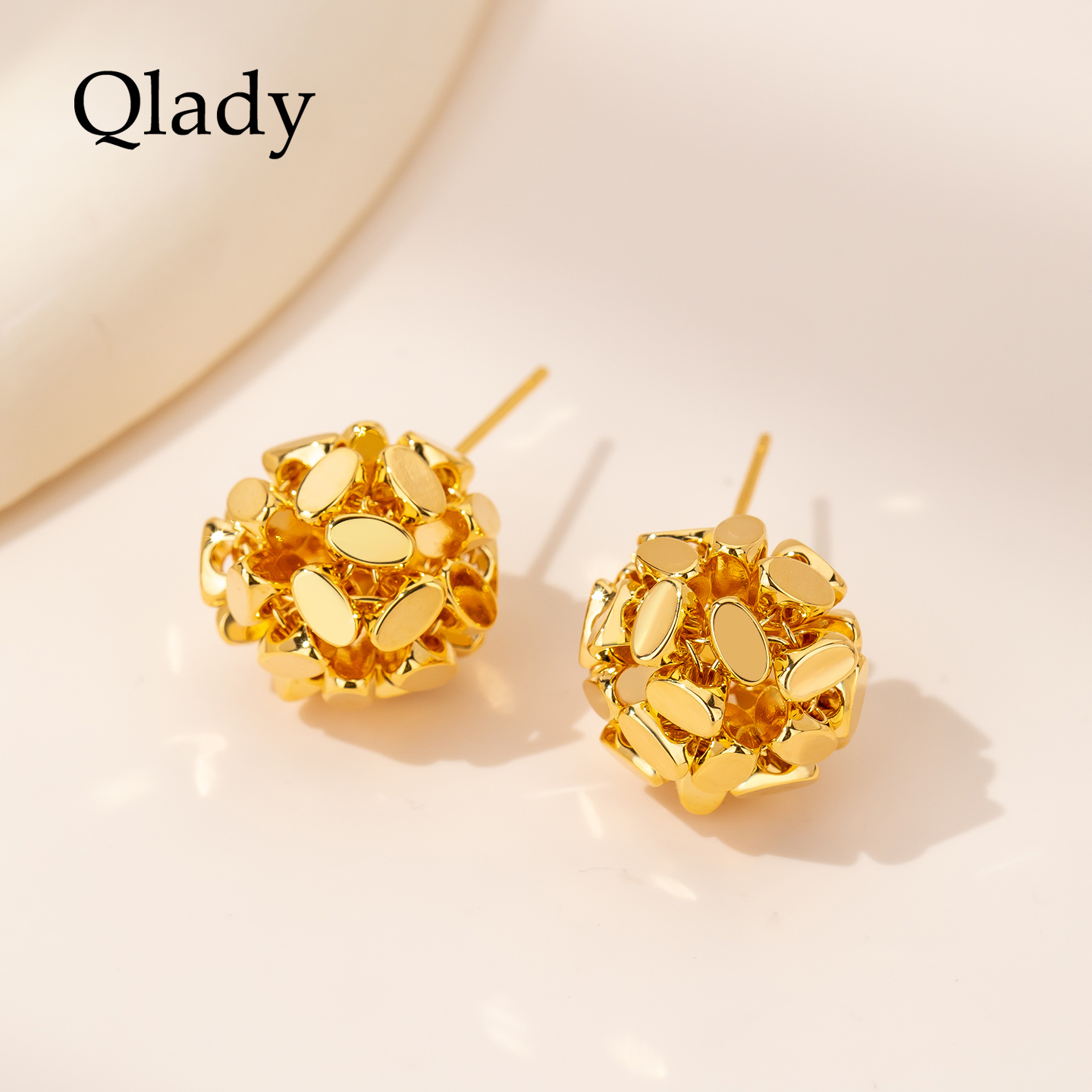 【新品】绣球花耳钉耳坠耳饰女银耳环2025新款爆款高级感轻奢配饰