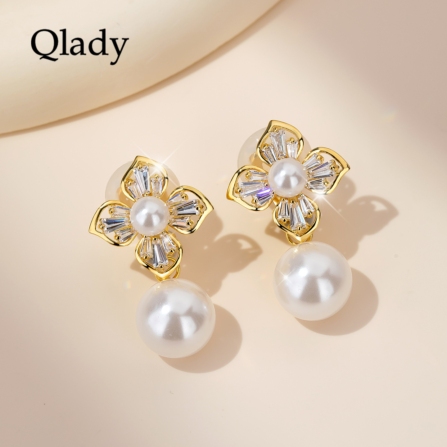 无耳洞珍珠夏季高级感