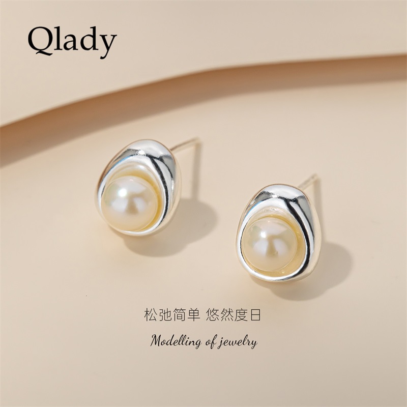 纯银淡水珍珠纯银独特女