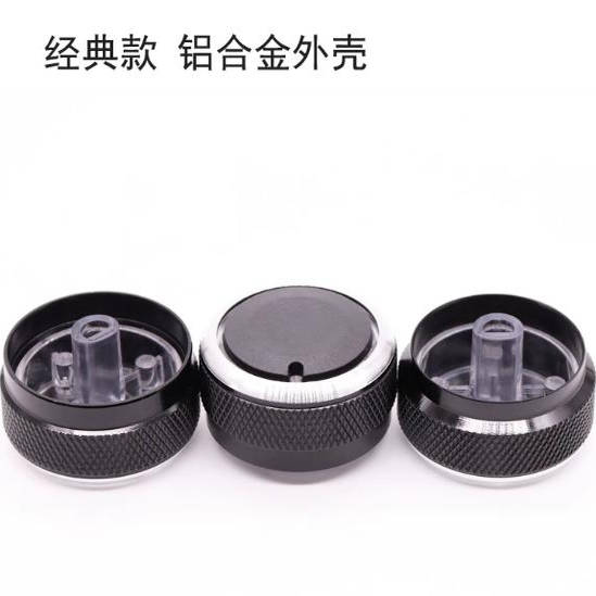 适用于06-11款起亚锐欧/雅绅特铝合金空调旋钮汽车开关改装配件