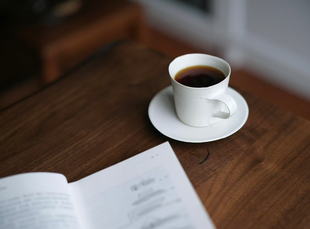 致白瓷 泰斗级陶艺家黑田泰藏 手作 咖啡杯碟一套