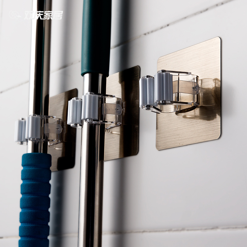 免打孔拖把架挂夹神器