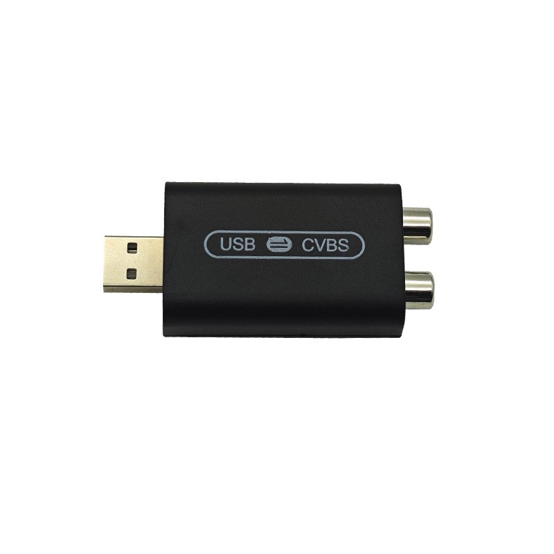 安卓导航USB接口视频输出车内车载后排头枕显示转换器CVBS