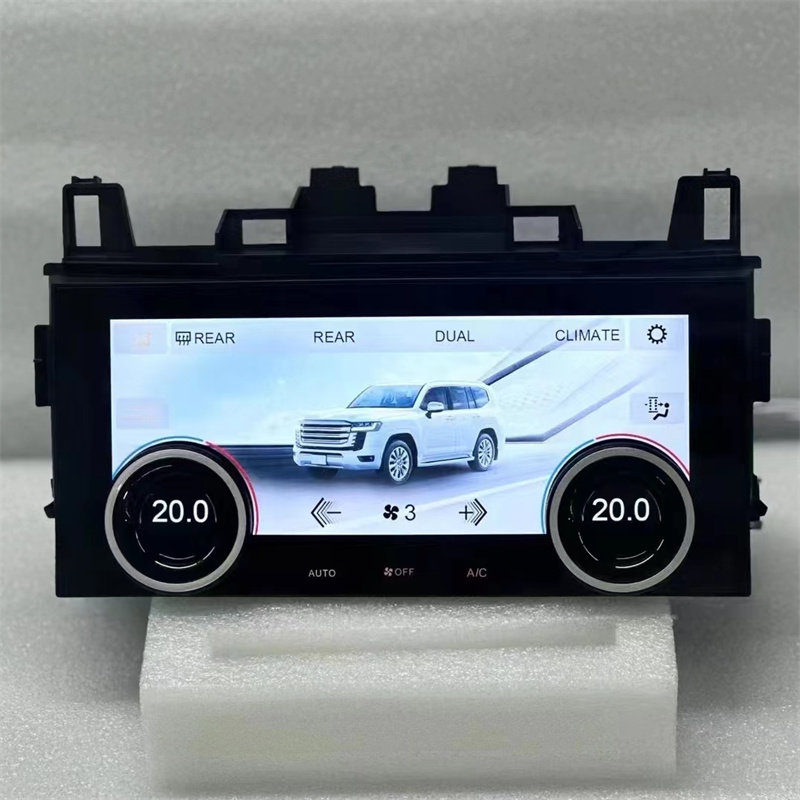 适用2008-2015款丰田兰德酷路泽LC200空调显示屏液晶高清触摸控制