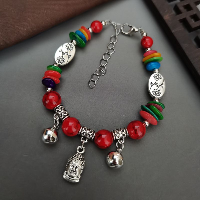 傣族手链西双版纳手串丽江少数民族风尼泊尔手链藏族佛首配饰品女