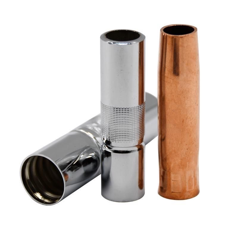 二氧化碳气体保护焊用配件350 A2.5mm紫铜喷嘴保护嘴保护套加厚