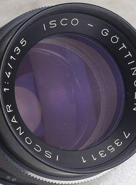 德产 ISCO TELE-WESTANAR 135/4 EF口 135/3.5 EXA口手动定焦镜头