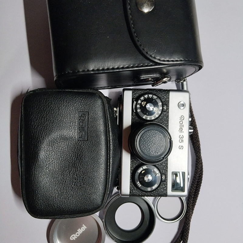 rollei35S小旁轴胶卷口袋相机