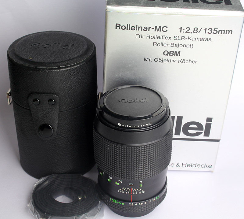 禄来 Rolleinar-MC 135/2.8  QBM口 A7口 135mm 中长焦镜头
