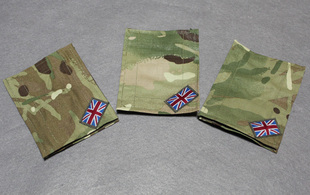 特价英军MTP迷彩魔术贴盖板 臂章一对
