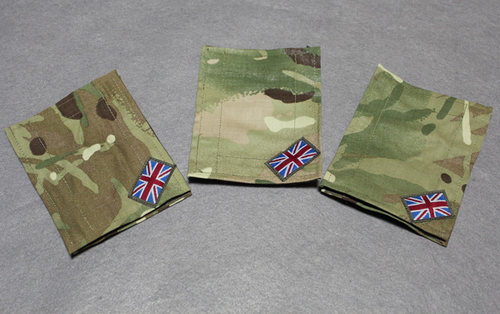 特价英军MTP迷彩魔术贴盖板 臂章一对