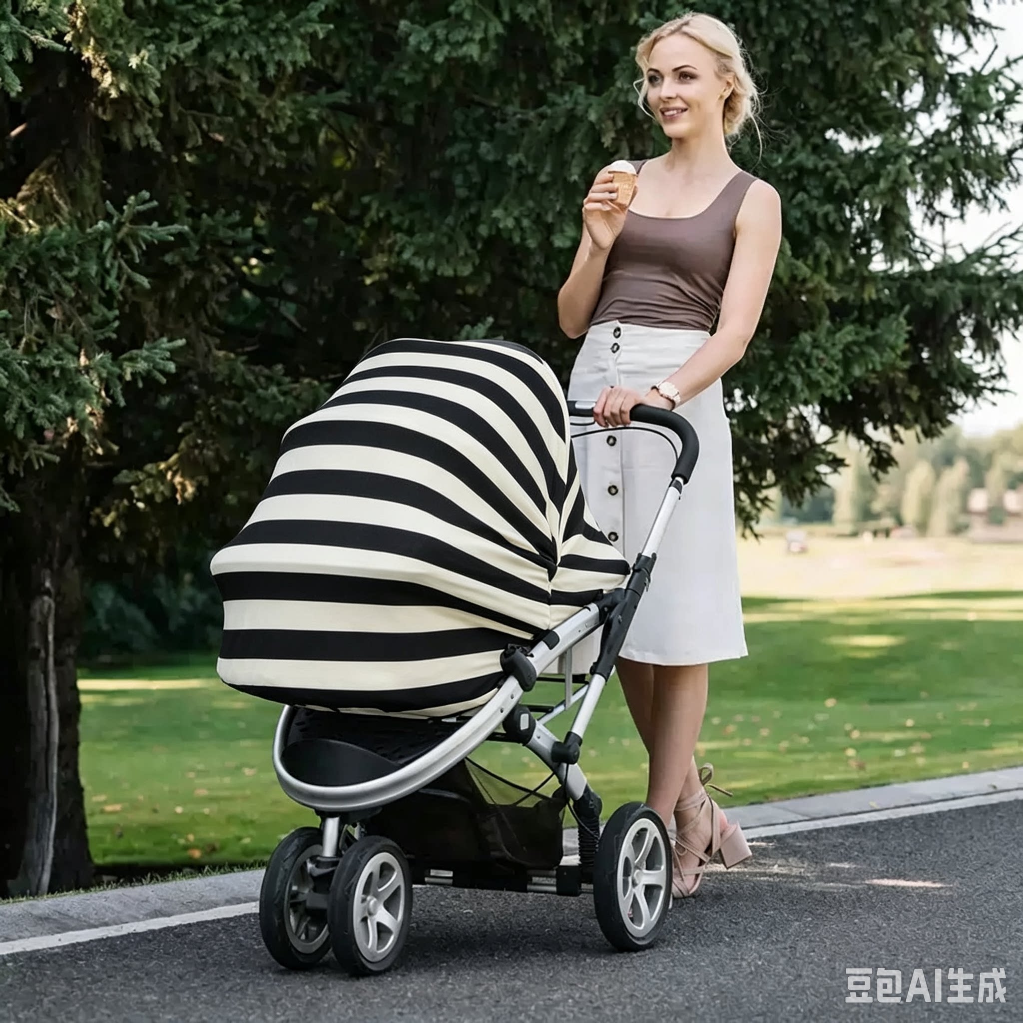 透气婴儿车罩孕妇产后哺乳巾遮乳巾防走光婴儿喂奶巾遮羞布外出衣