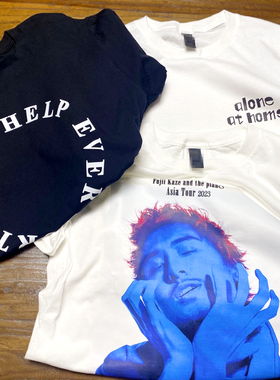 现货日本藤井风2024亚洲巡演Feelin'Good周边T恤Piano青风alone