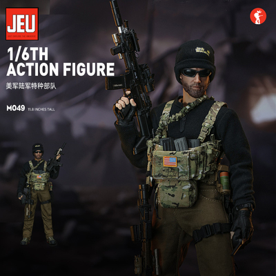 JEU1/6美军兵人手办模型