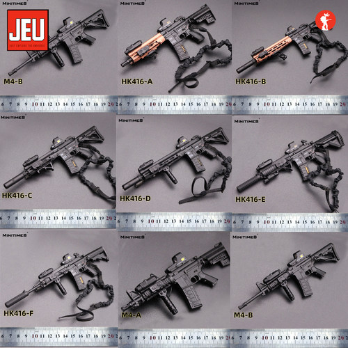 JEU旧义1/6兵人枪模做工精良