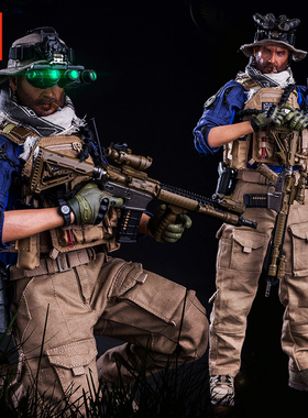 JEU【现货】FLAGSET1/6兵人手办模型73031末日战争死神小队普莱斯