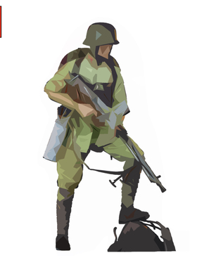 JEU【现货】MINITIMES 抗战英雄机枪手M037 1/6手办兵人模型人偶