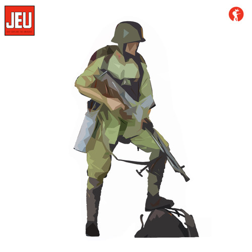 MINITIMES1/6抗战英雄机枪手