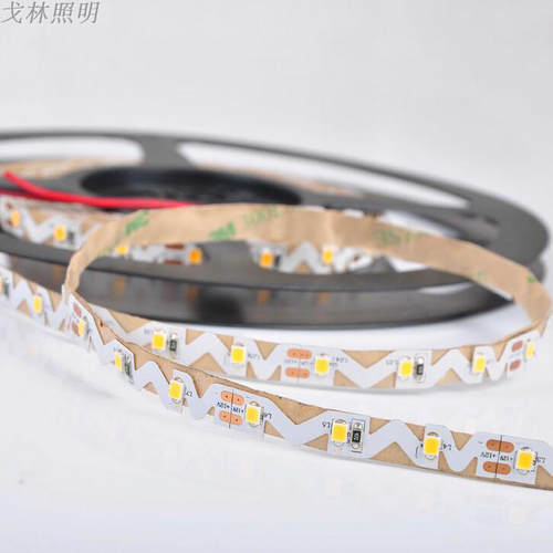 led软灯带S型蛇形12V高亮白光2835软灯条6mm弯曲树脂发光迷你字灯