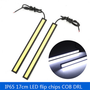 汽车日行灯 车用超亮LED灯条 防水超薄日间行车灯 车载改装日行灯