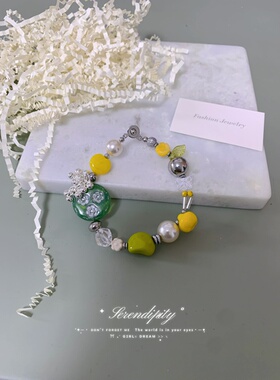 原创.小众不撞款ins高级风手链