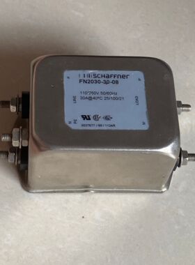 SCHaffner夏弗纳30A 电源滤波器 FN2030-30-08 110/250V 50/60HZ