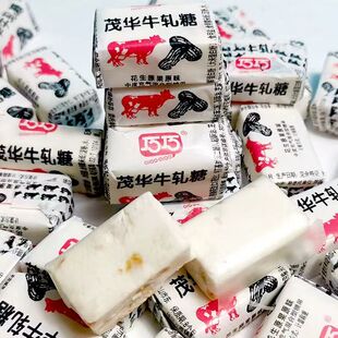 牛轧糖休闲零食 传统老式 茂华巧巧牛轧糖500g散装 227g袋装