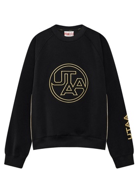 韩国代购UTAA高尔夫球服25女士秋冬百搭休闲运动上衣宽松圆领卫衣