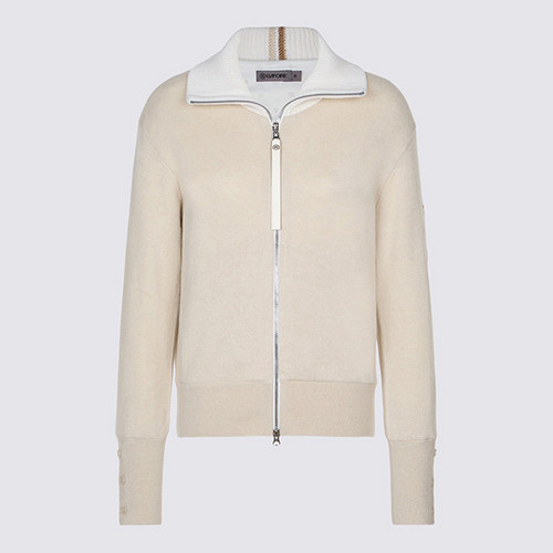 韩国正品代购G4高尔夫球服25冬季女士百搭翻领羊绒防风保暖针织衫