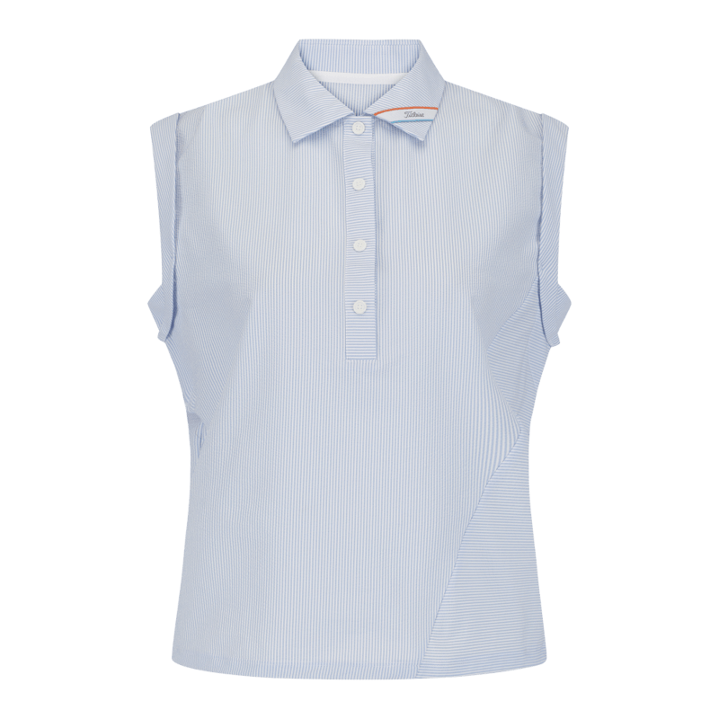 Titleist 韩国正品代购高尔夫球服女士2026新款夏季条纹无袖T恤