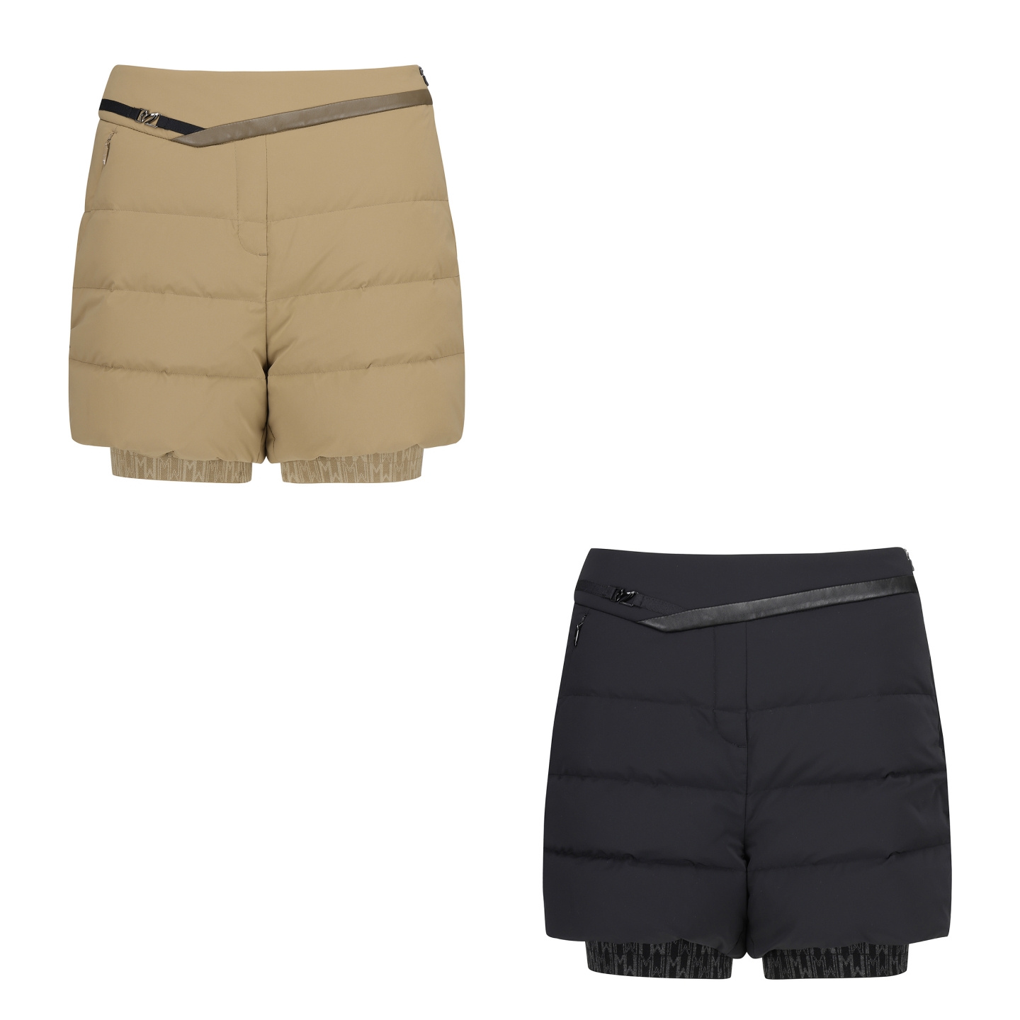 25秋冬女韩国代购MASTER BUNNY高尔夫球服运动松紧腰鹅绒保暖短裤