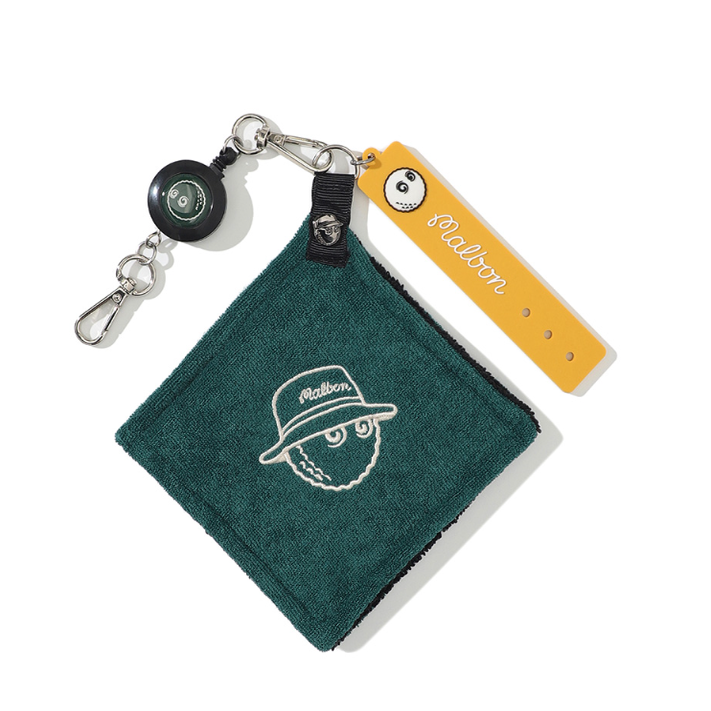 韩国代购Malbon高尔夫擦球巾球包挂饰巾高尔夫用品配件小毛巾,运动/瑜伽/健身/球迷用品,更多,淘宝优惠券,粉丝福利购,淘宝优惠卷