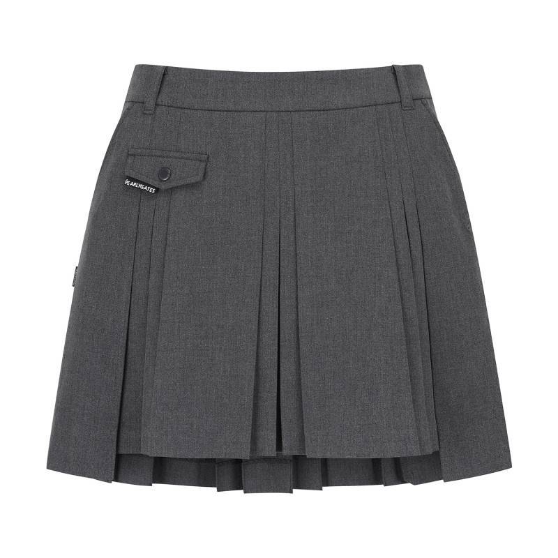 韩国代购PEARLYGATES高尔夫球服26女士秋季百搭透气运动半身短裙