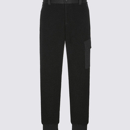 韩国正品代购G4高尔夫球服25男士冬季纯色运动保暖抓绒束脚长裤子