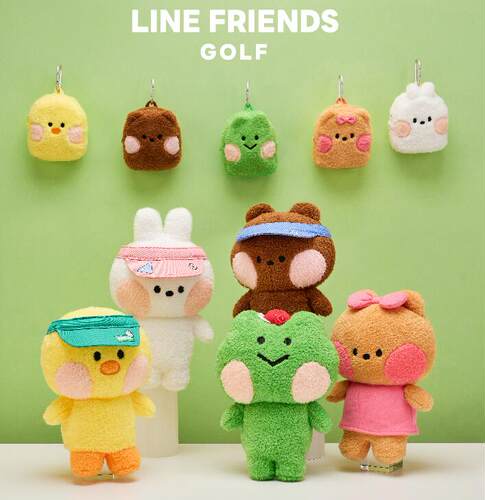 韩国Linefriends可爱高尔夫杆套