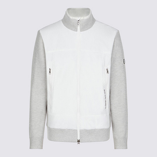 韩国正品代购G4高尔夫球服25年男士冬季标志拼接保暖立领长袖外套