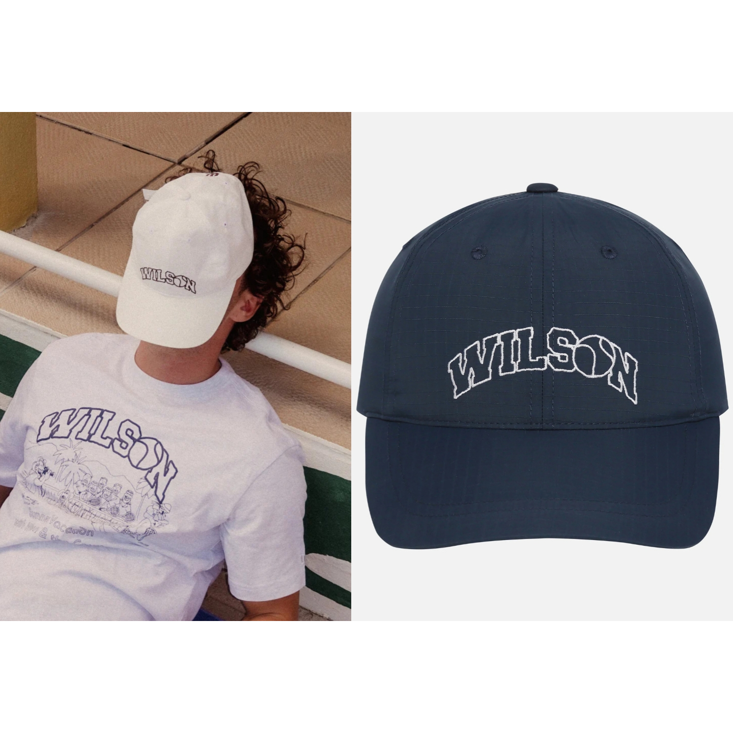 韩国代购威尔胜THE COURTS联名网球帽25夏男女运动鸭舌帽棒球帽子