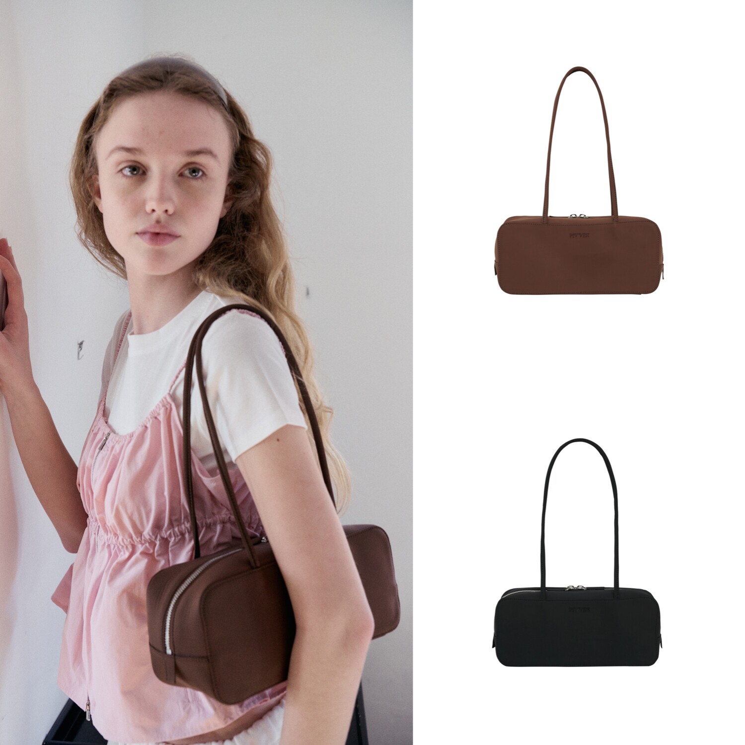 26女士春夏韩国代购Pivvee高尔夫球包时尚百搭运动单肩挎包手提包