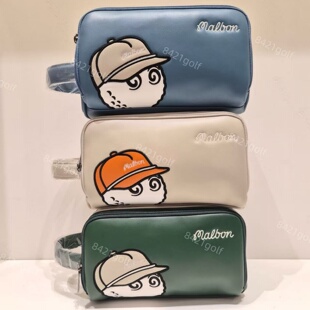 韩国代购MALBON高尔夫球包26春男女款百搭运动便携化妆包手拿小包