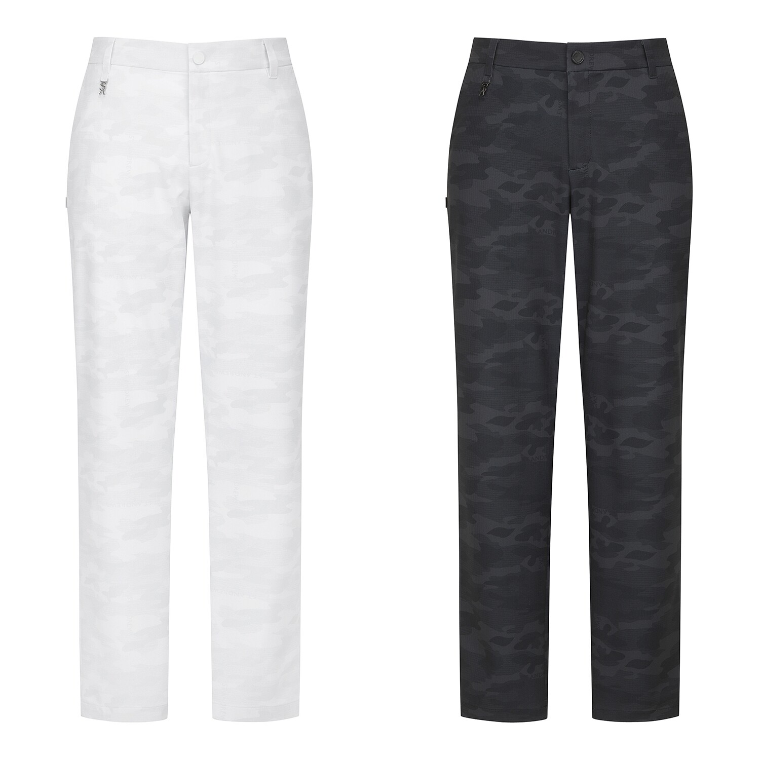 26年春季男士韩国代购STANDREWS高尔夫球服迷彩休闲修身运动长裤