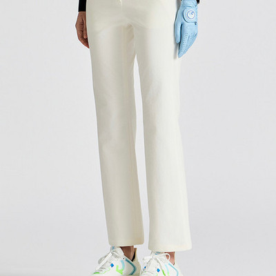 韩国正品代购G4高尔夫球服25年女士简约舒适时尚百搭阔腿休闲长裤