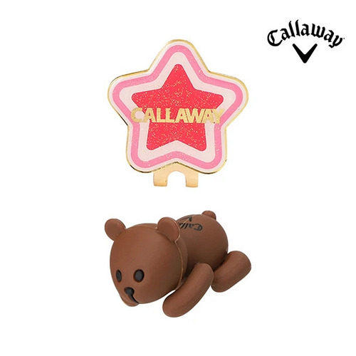 Callaway 韩国正品代购高尔夫球标卡拉威2026新款卡通可爱马克