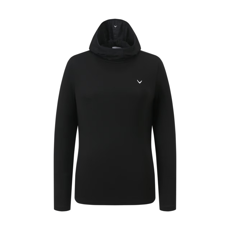 韩国代购CALLAWAY高尔夫球服25女士秋冬运动百搭修身连帽长袖卫衣