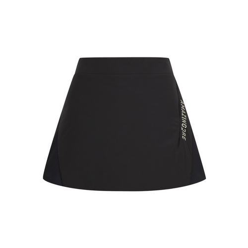 韩国代购AMAZINGCRE高尔夫球服25女秋冬百搭运动纯色夹棉保暖短裙