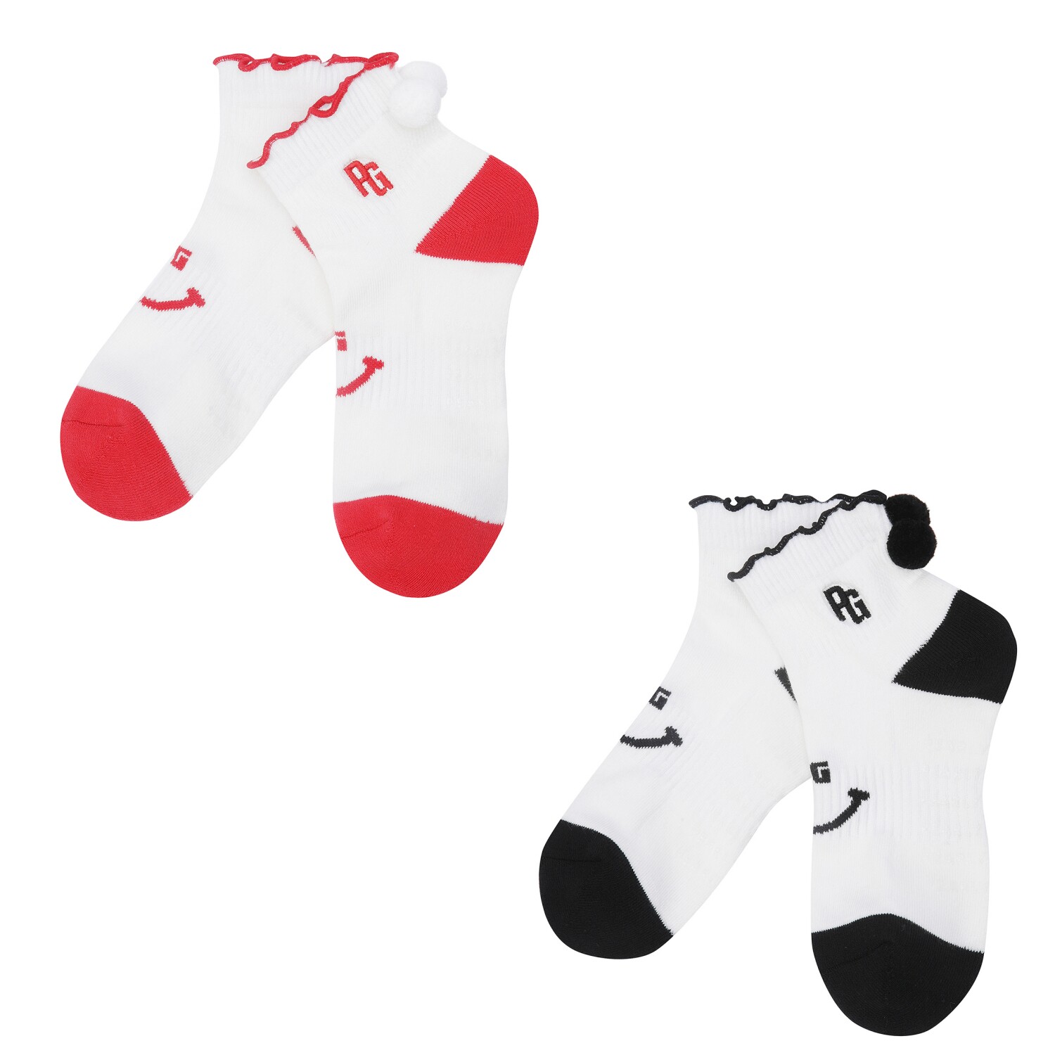 26春季女士韩国代购PEARLYGATES高尔夫球袜休闲时尚透气踩脚袜套