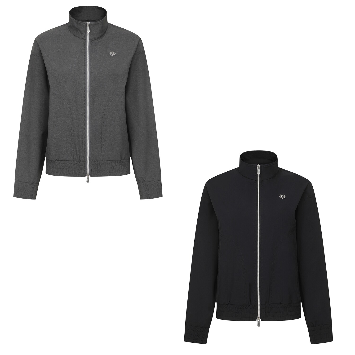 26年女士春季韩国代购STANDREWS高尔夫球服休闲运动立领拉链夹克