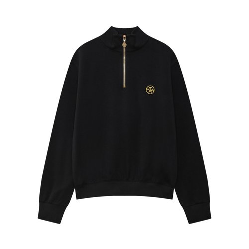 韩国代购UTAA高尔夫球服25女士秋冬立领半拉链百搭舒适长袖针织衫