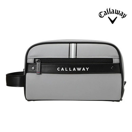 Callaway 韩国正品代购高尔夫卡拉威2026三跑道男式收纳小包灰色